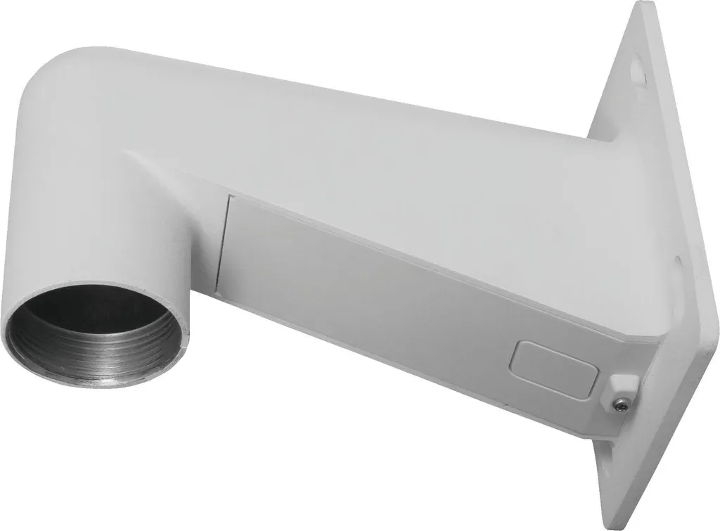 Support caméra anti-vandale Ernitec Mini col de cygne blanc pour câble