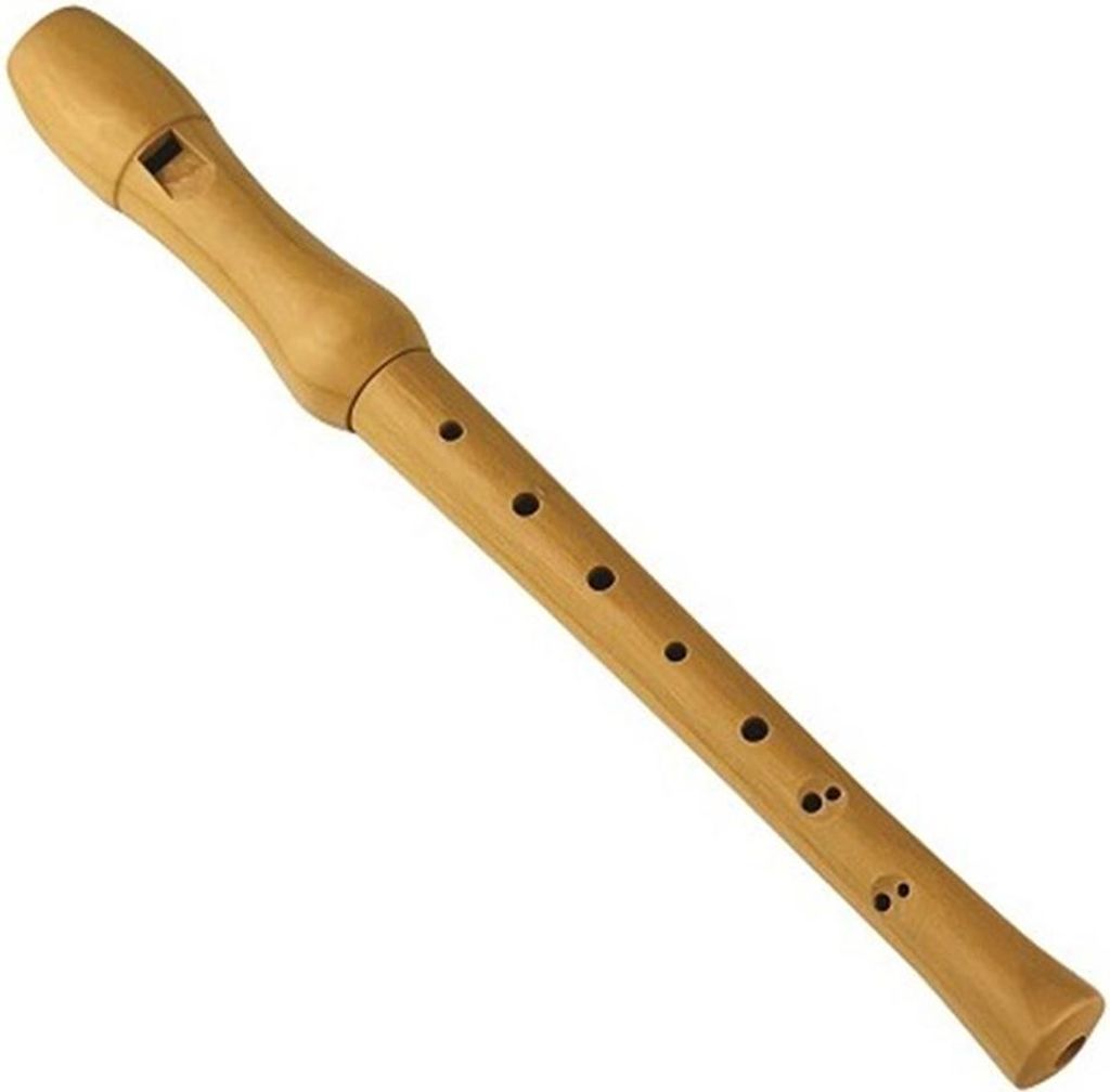 Egmont Toys Blockflöte Holz Musikinstrument für Kinder ab 3 Jahren