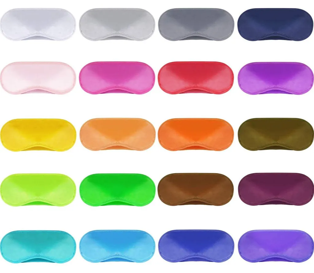 Masque de Nuit avec Coussin Nasal et Sangle Réglable - Lot de 50 Unis