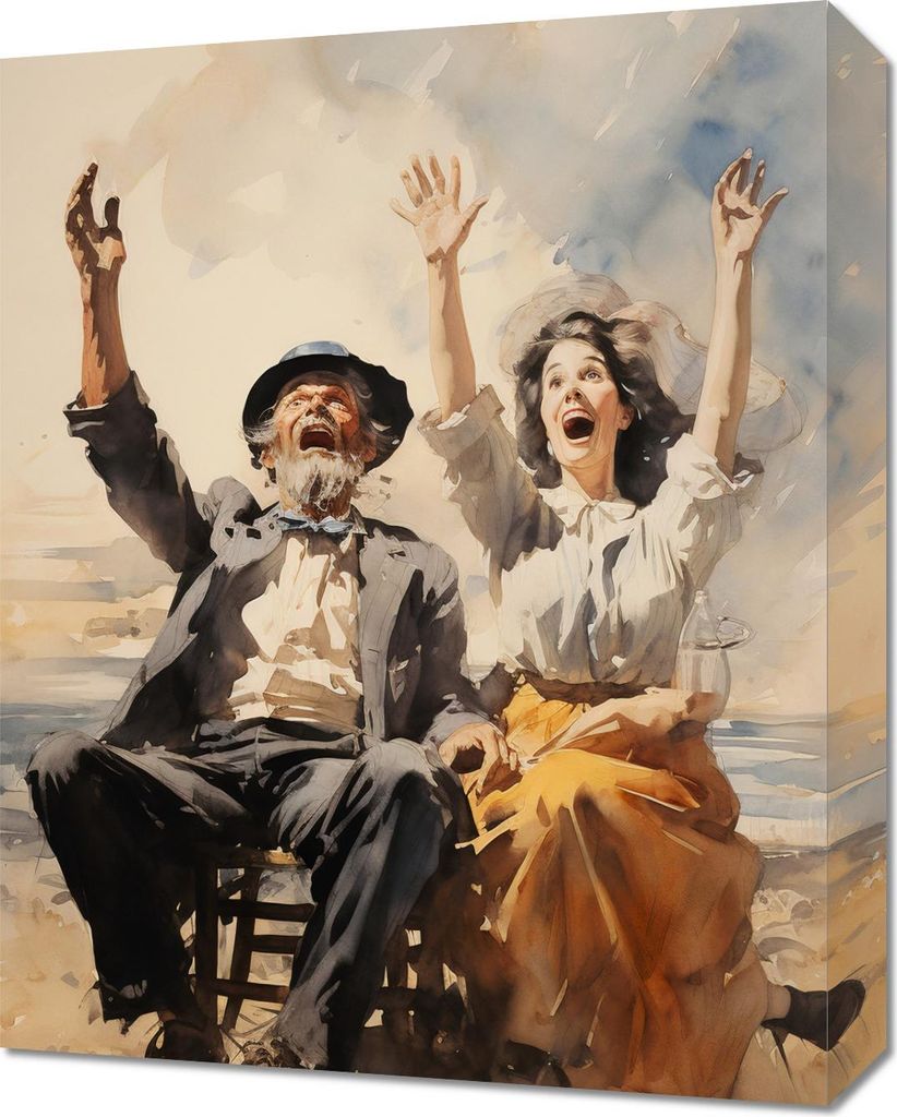 Bild 40x50cm Momente der Freude