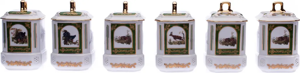 Assiettes de service Racines Leander 11 cm : l'élégance chasse par 6