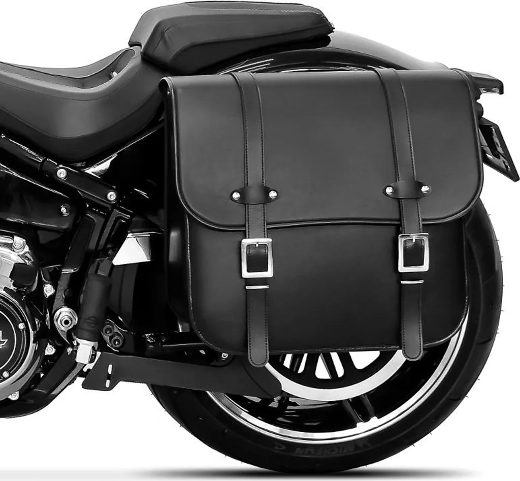 Sacoche de selle Amarillo 36L pour Chopper et Custom - Modèle CB2999 - 5