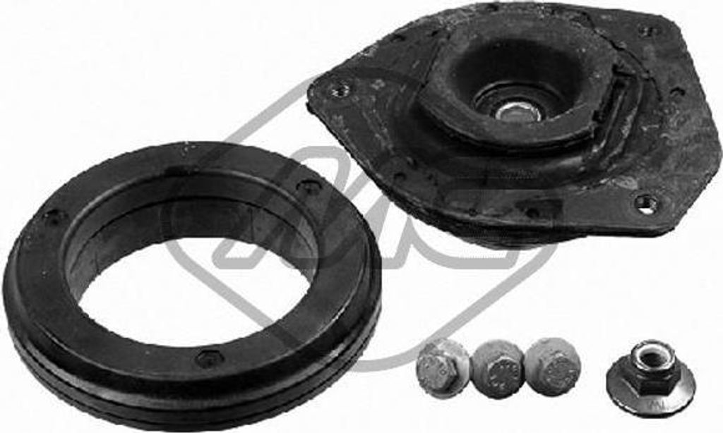 Metalcaucho 5742 Reparatursatz, Federbein-Domlager OE 7701209840 kompatibel mit Kangoo