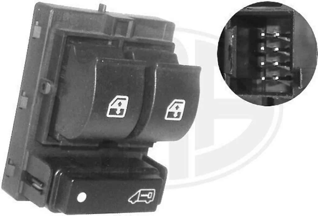 Pulsantiera Alzacristalli ERA per FIAT Ducato e Peugeot Boxer - Sinistro
