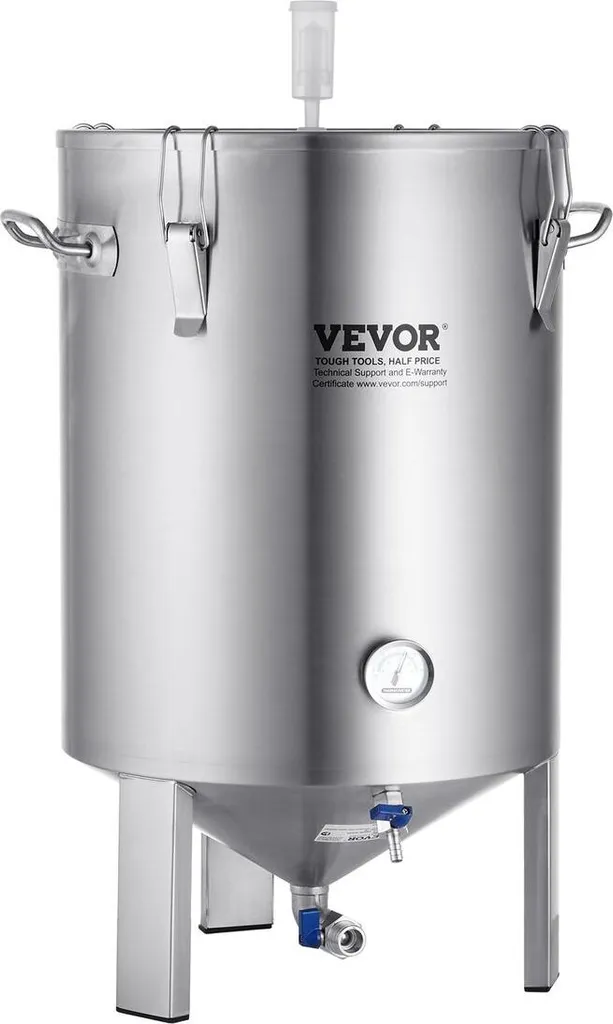 Équipement de brassage maison 60L tout-en-un avec cuve inox et kit