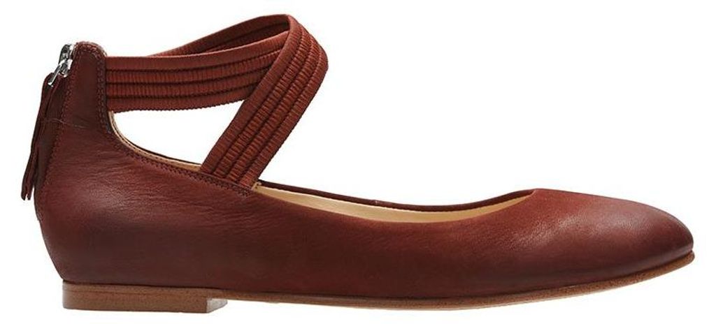 CLARKS Women's Grace Anna braun Nubukleder Pumps 36