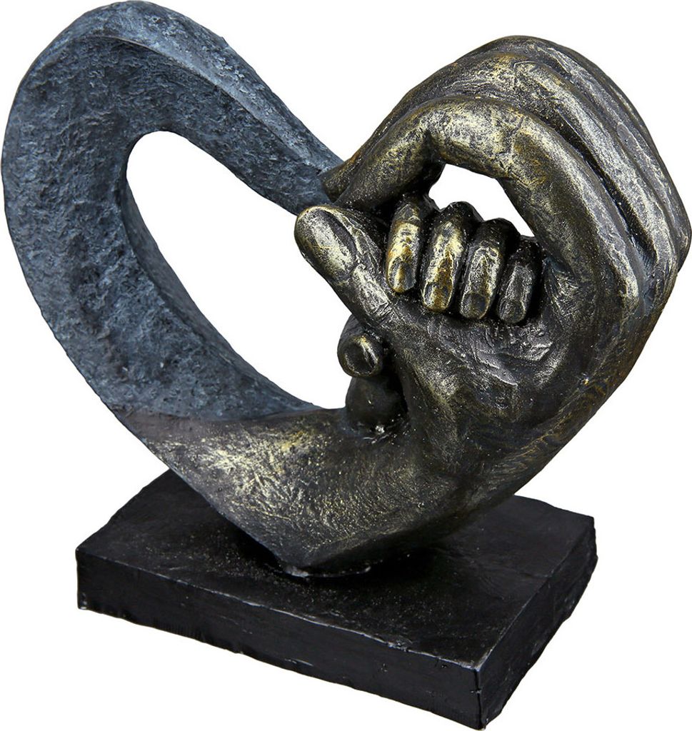 Casablanca by Gilde Dekofigur Skulptur Hands of Love  H. 14 Produktbild 