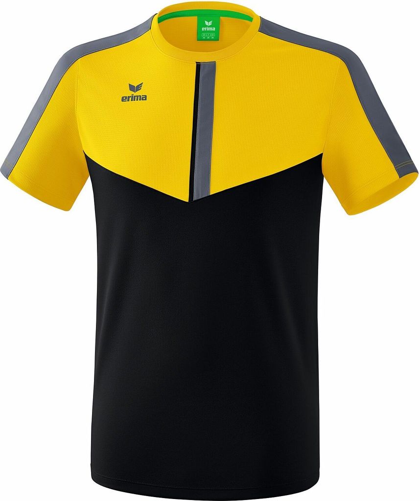 Erima SQUAD t-shirt function yellow/black/slate grey 164