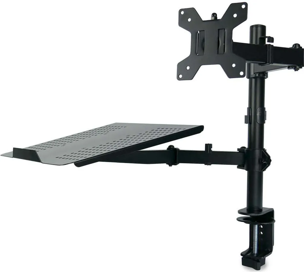 Support moniteur et PC portable SolidHand LM01 en acier ajustable - 3