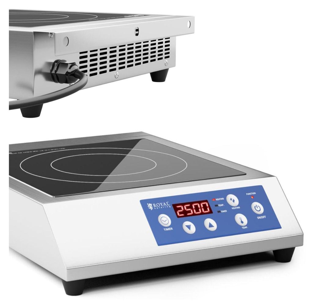 Expondo Royal Catering Indukčná doska – 3500 W – 25 cm – Obrázok produktu 
