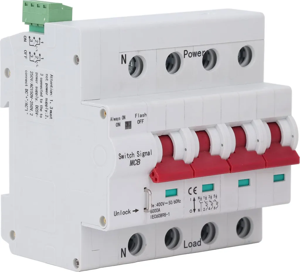 Disjoncteur pour installations extérieures et spectacles 4 pôles 400V - 4