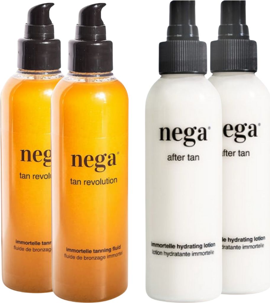 Prírodná sada na opaľovanie 4×150 ml, samoopaľovací fluid a Obrázok produktu 