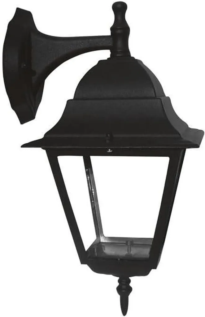 Lampe murale EOLO DOWN noir mat : éclairage directionnel en aluminium IP65