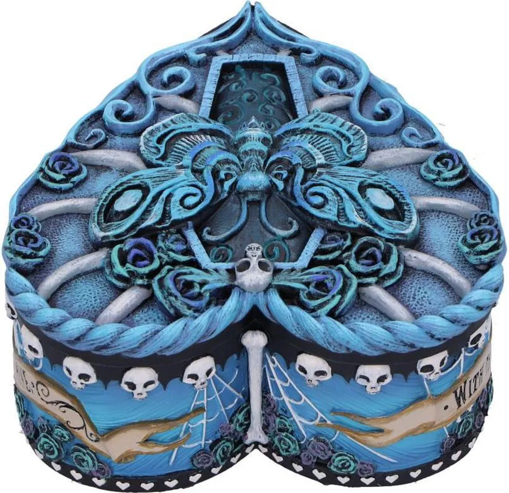 Protégez vos Bagues avec le Coffret Corpse Bride Bleu Design Compact - 3