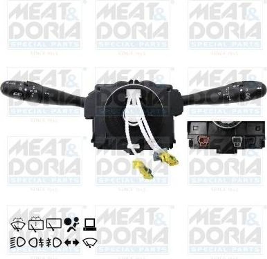 MEAT & DORIA 23205 Lenkstockschalter OE 6239W5 kompatibel mit 806, 406, 307, 206, Xsara, C8, C5