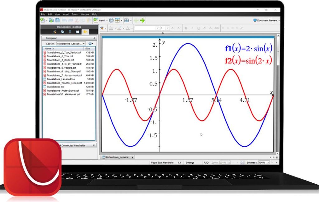 TI-Nspire CX Student Software (numerisch) von Texas Instruments 3-Jahres-Lizenz / Single-User / 1 Stück