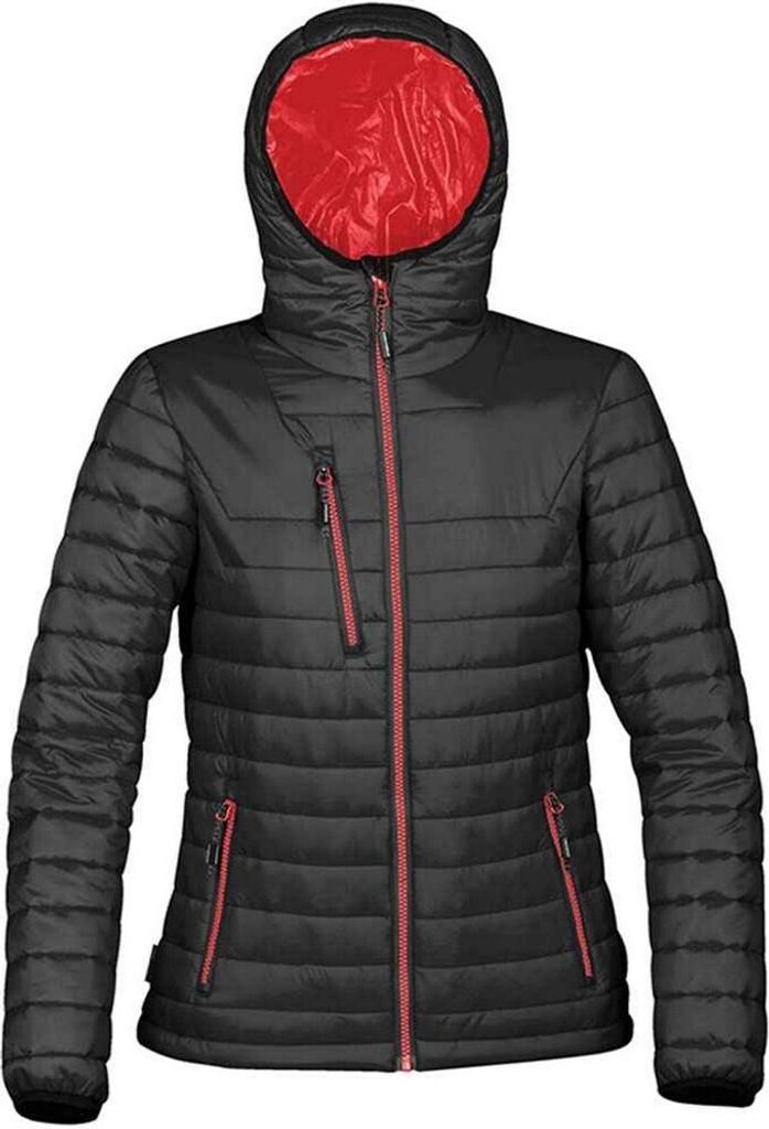 Stormtech - "Gravity" Steppjacke Thermisches Material für Damen PC5058 (M) (Schwarz/Rot)