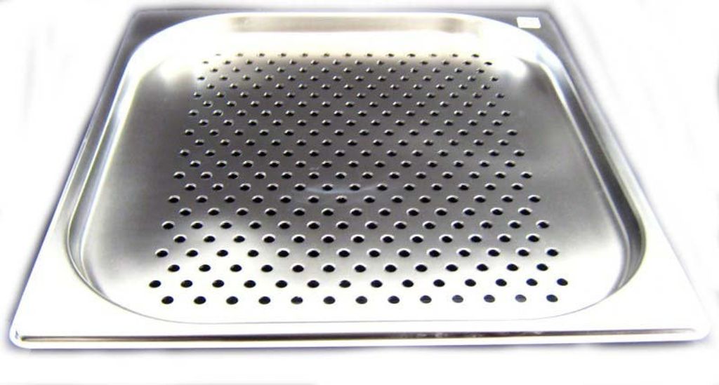 GN 2/3 Gastronormbehälter GN-Behälter Edelstahl Tiefe 20mm gelocht Gastronorm