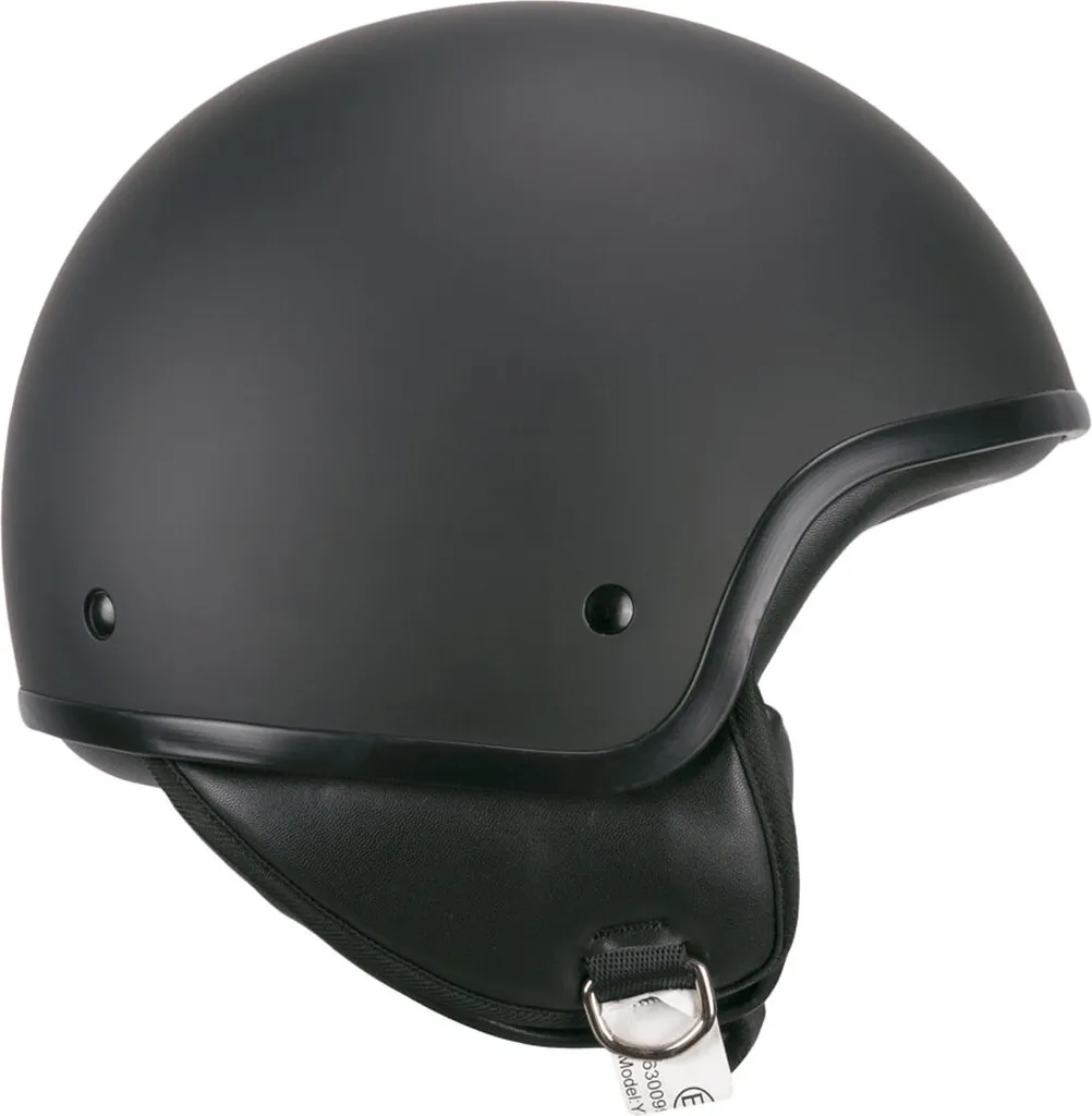 Casque Demi Jet SKA-P 1FHE SMART BASIC Noir Mat Taille L Homologué