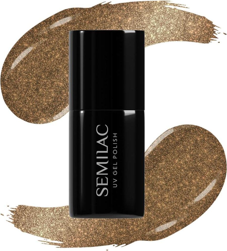 Semilac | Hybridlack - #487 The It Girl - Braun - 7ml - Uv-gel-nagellack