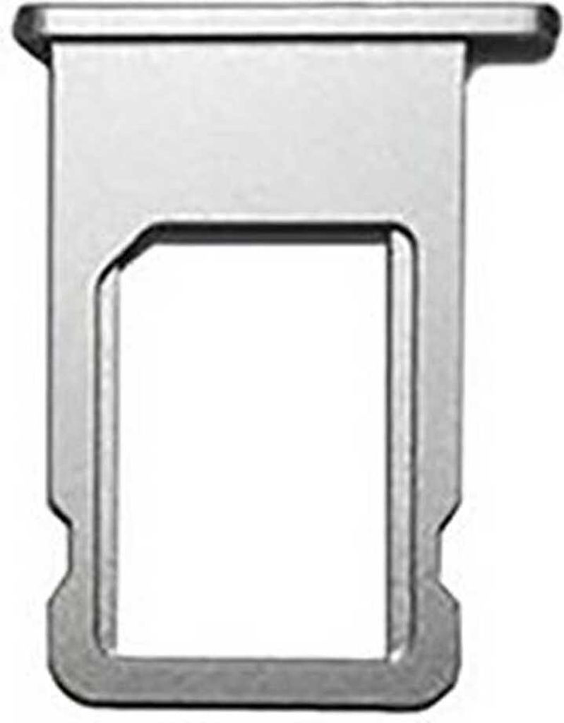 Nano Sim Kartenhalter in silber für iPhone 6+ weiß