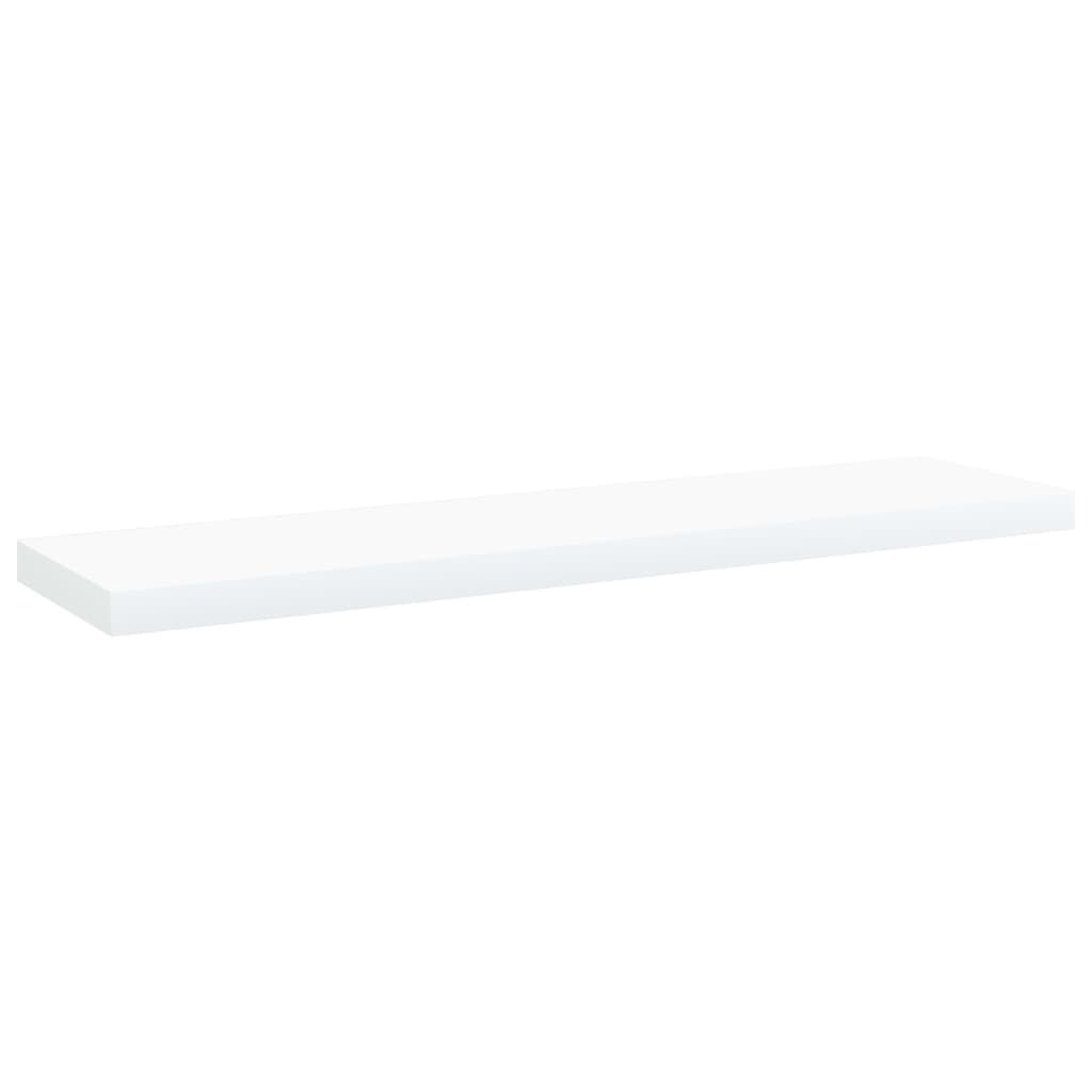 vidaXL Półki na książki 4 szt. Biały 40x10x1,5 cm Materiał Zdjęcie produktu 