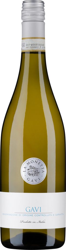 Gavi DOCG La Monetta Araldica Piemont Weißwein trocken Produktbild 