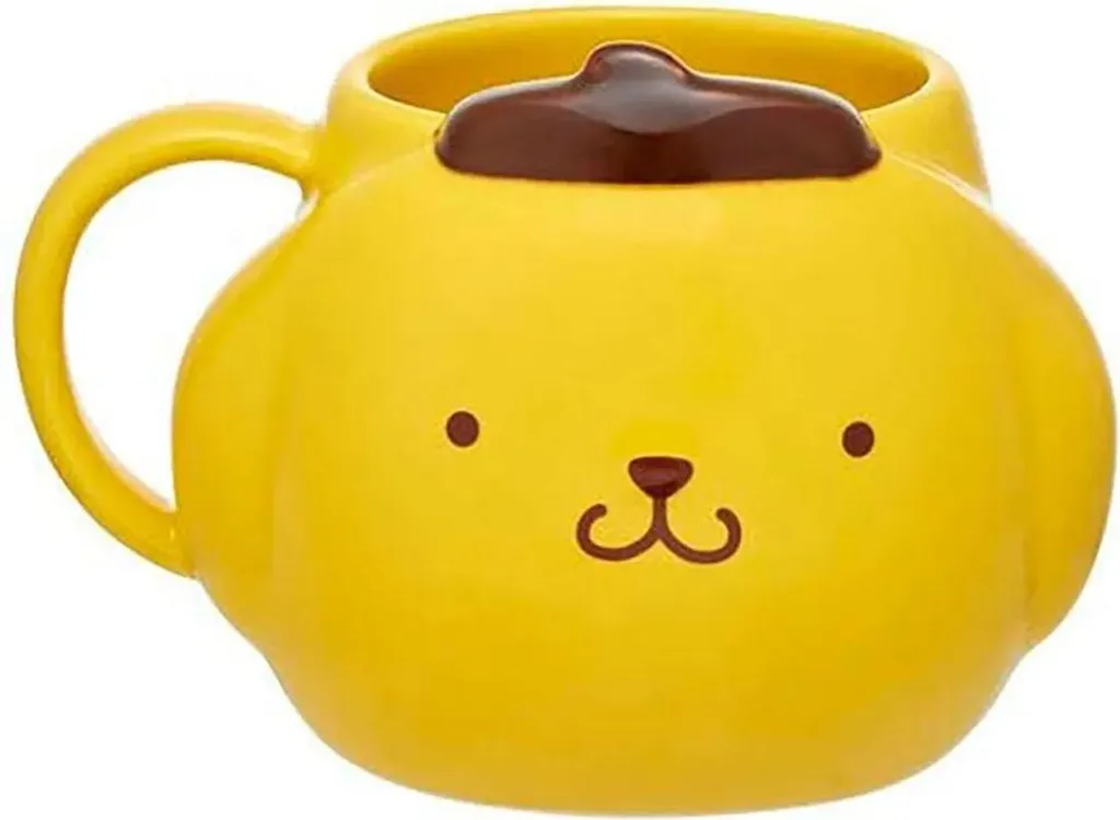 Tasse Enfant Pompompurin Sanrio - Mug de Petit-Déjeuner Skater Jaune