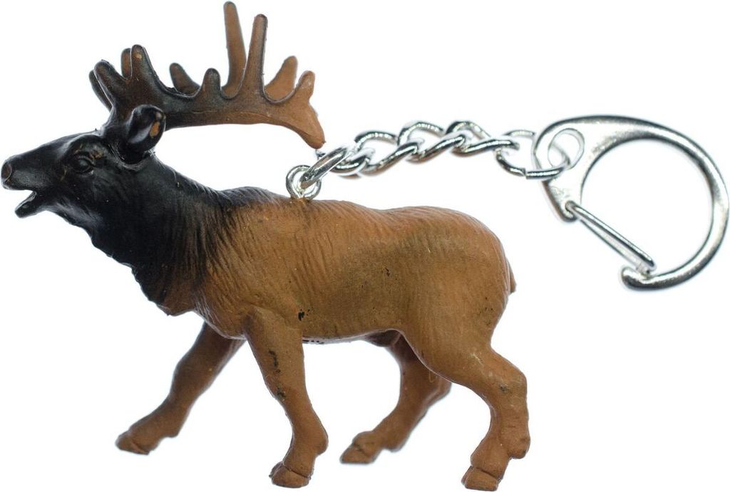 Elch Schlüsselanhänger Miniblings Schlüsselring Hirsch Tiere Tier Kanada Moose
