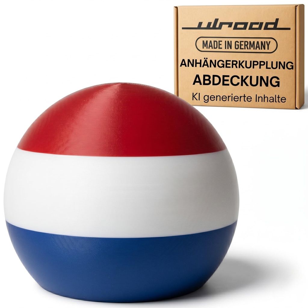 Anhängerkupplung Abdeckung Niederlande Fan Schutzkappe Holland Germany