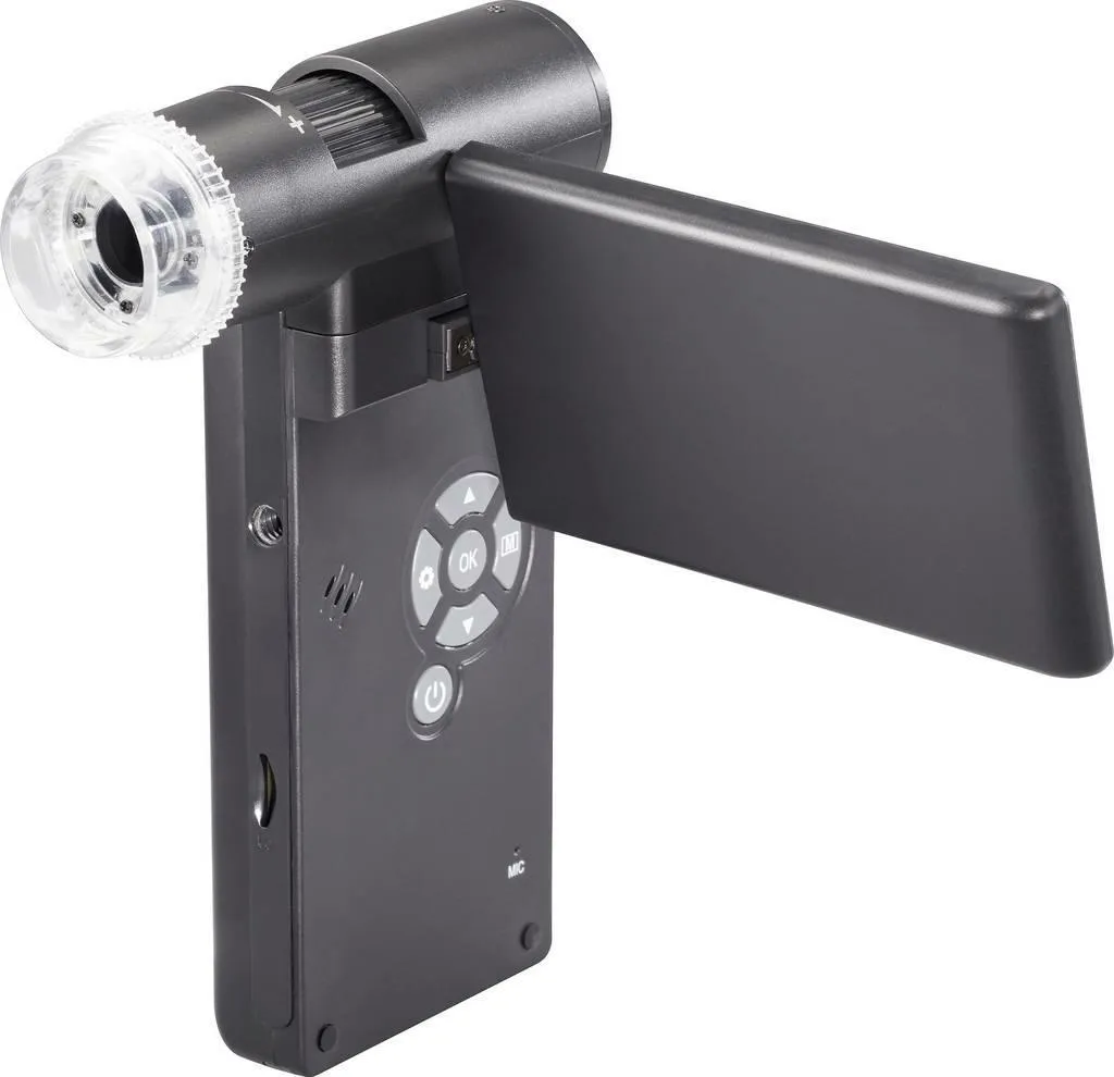 Microscope numérique TOOLCRAFT avec écran 12 MP et zoom 300x de précision