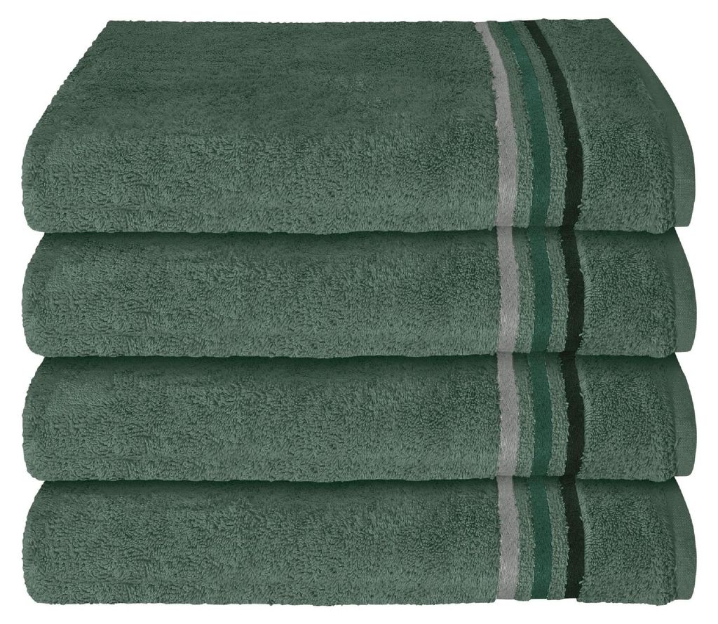 SCHIESSER Handtuchset Skyline Color | Einfarbig | 4-teilig Produktbild 