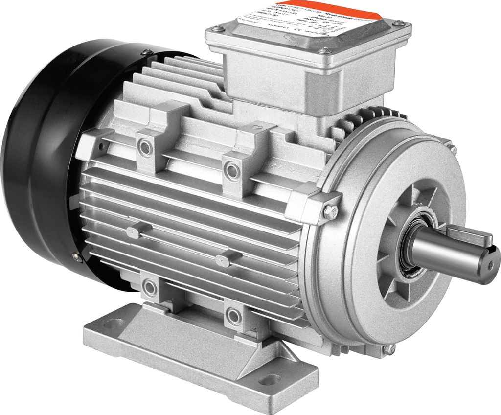 SucceBuy 2,2 kW Elektromotor 2890 U/min, AC 400 V 4,7 A, 90 l, B3-Rahmen. 24 mm Keilwelle, Rechts-/Linkslauf. Geeignet für landwirtschaftliche Mas...