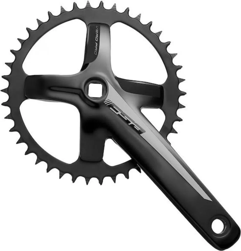 Pédalier FSA Vero Pro 175 mm Noir pour Entraînement et Sorties Quotidiennes