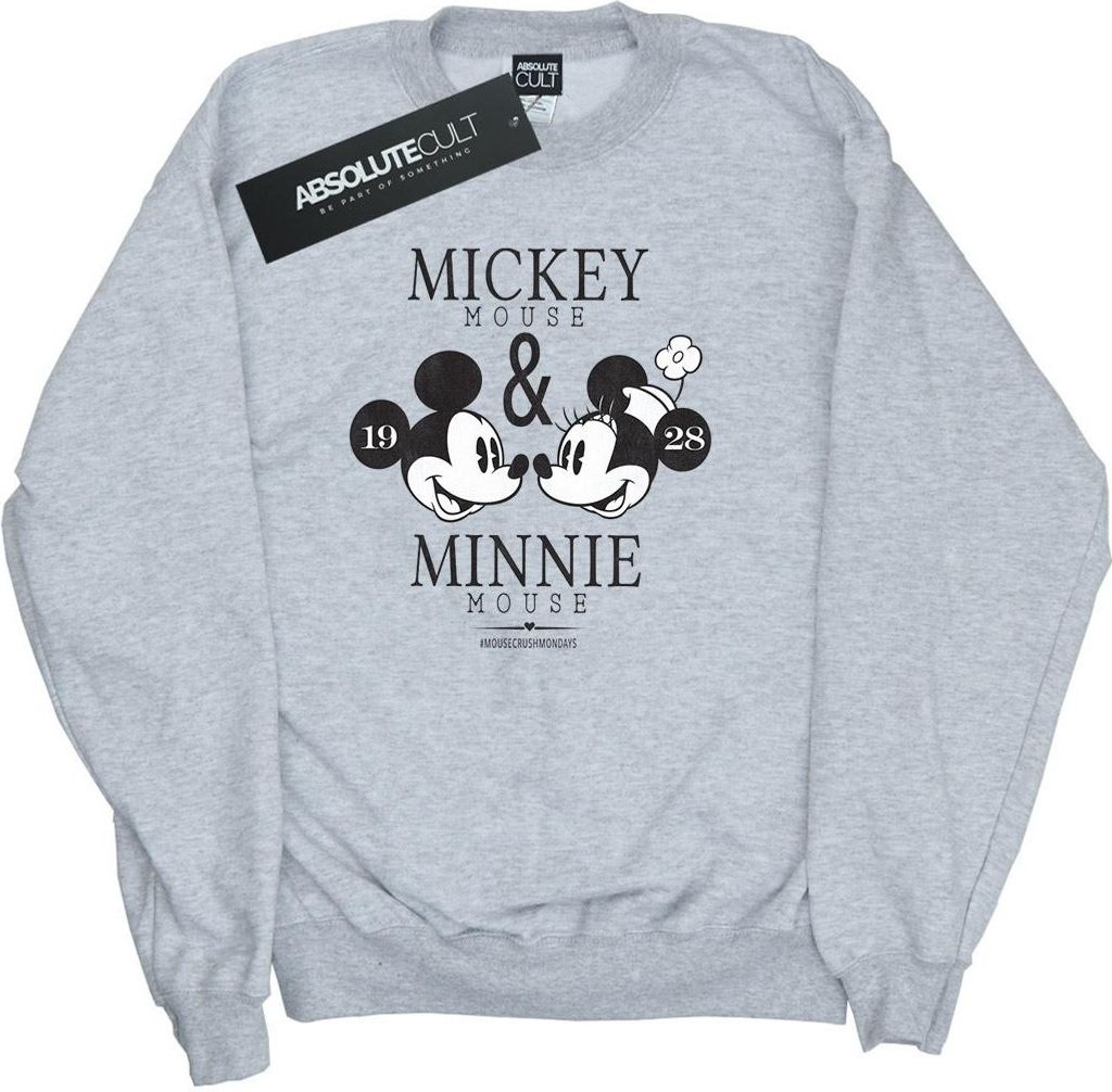 Disney - "Mouse Mousecrush Mondays" Sweatshirt für Jungen BI26095 (116) (Grau)