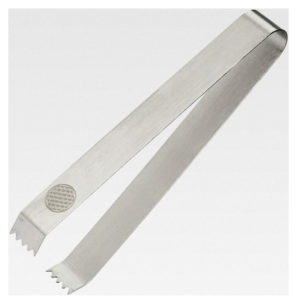 Kohlezange aus Edelstahl 17 cm – Für sicheres Platzieren von Räucherkohle und Weihrauch