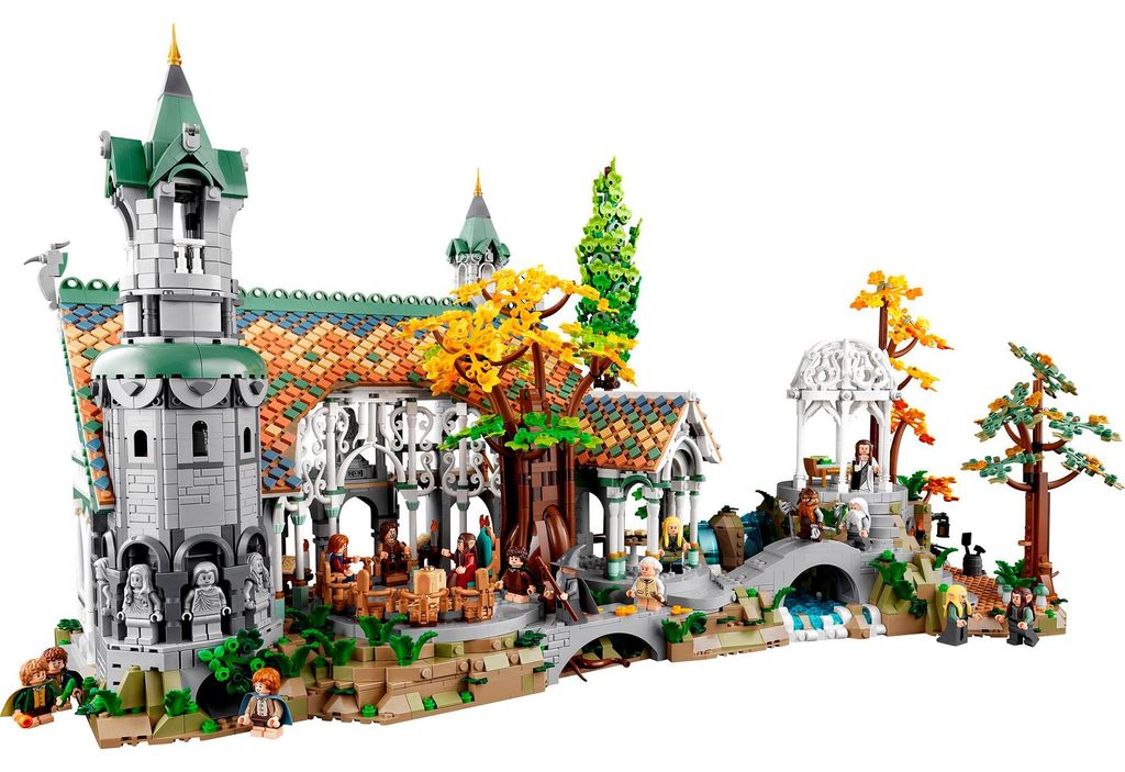 LEGO Icons 10316 Der Herr der Ringe: Bruchtal Immagine del prodotto 