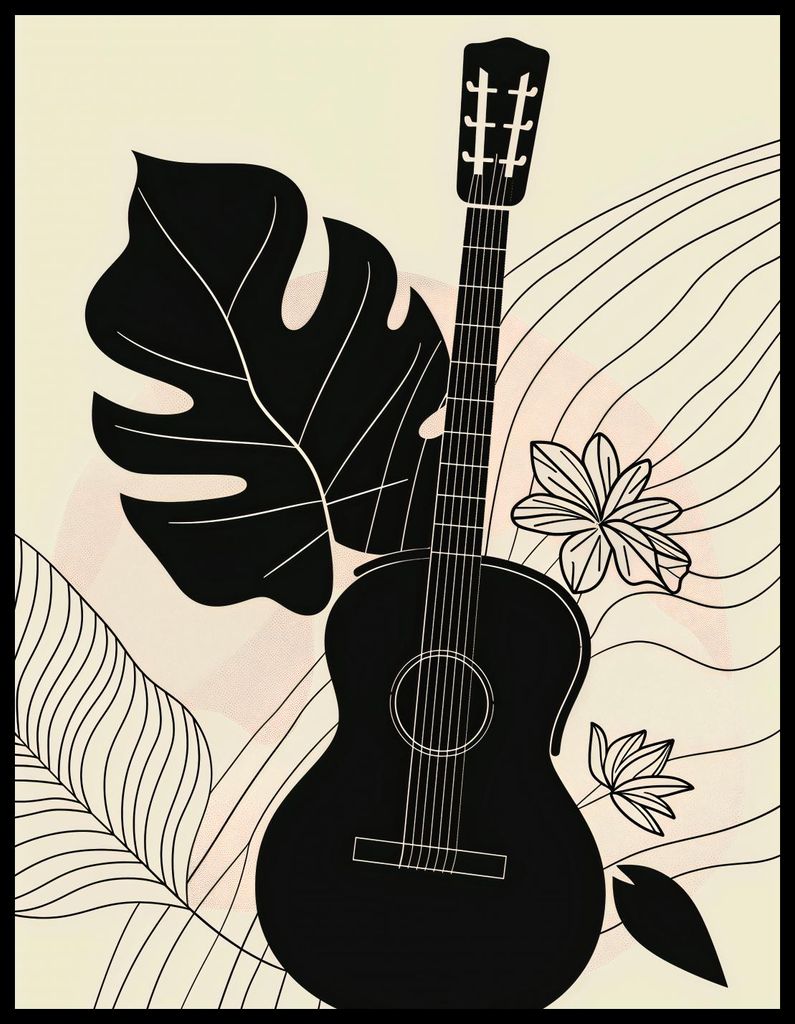 Plakat 50x65cm Melodien der Natur