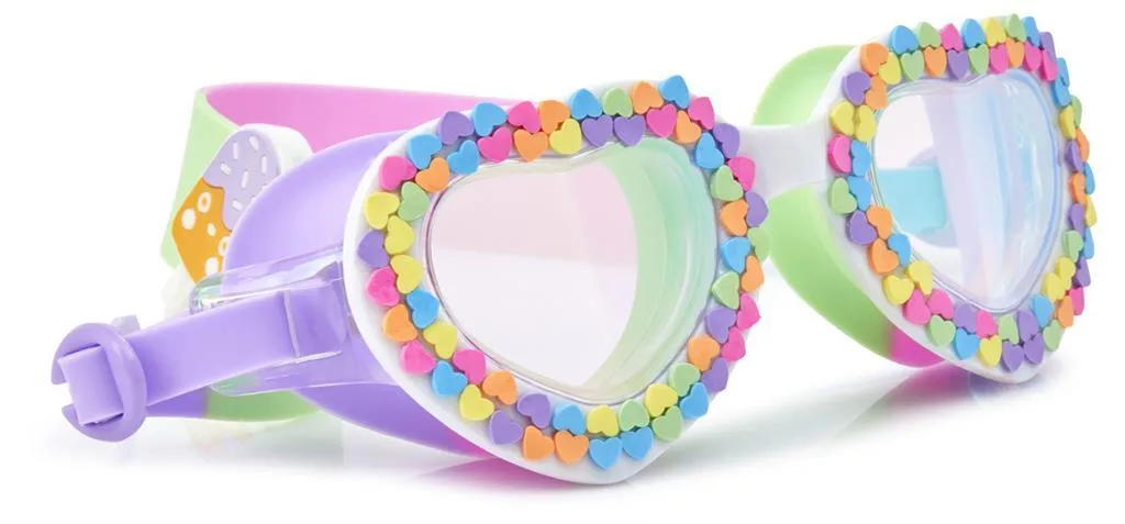 Lunettes de piscine Bling2o U Rock Rainbow scintillantes pour filles
