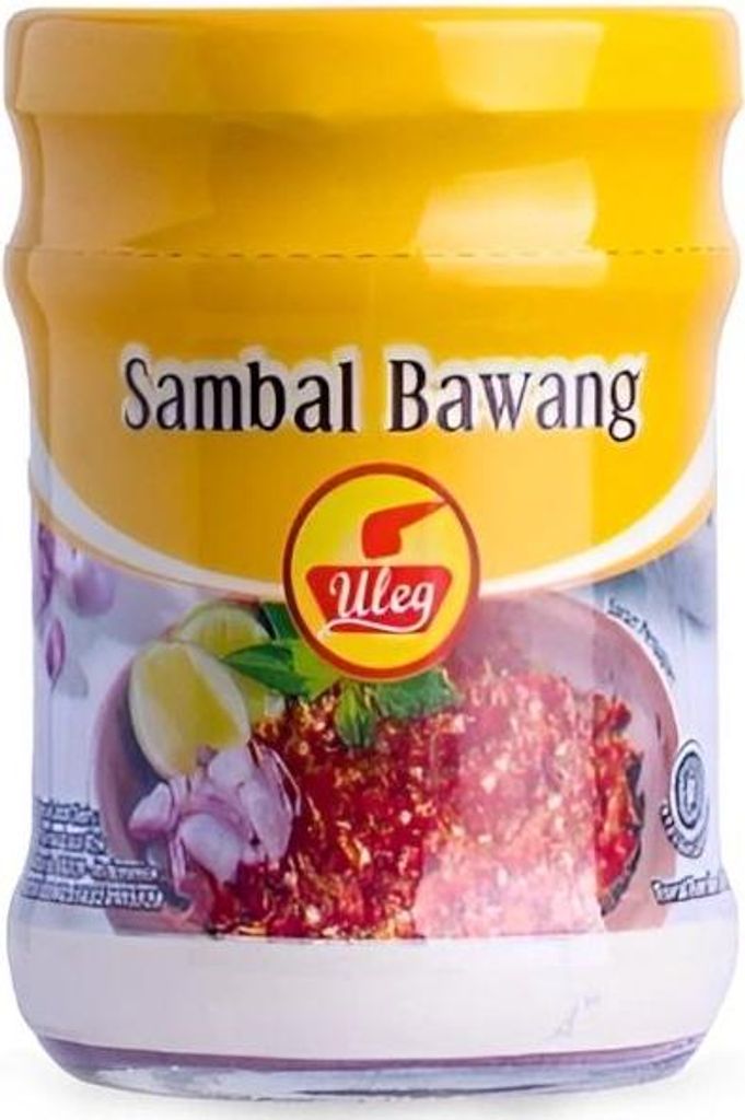 Uleg | Sambal Bawang Soße - 190g - Scharfe Soße - Chili - Indonesische Küche