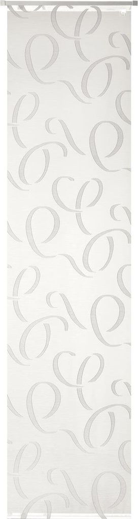 Neutex Schiebevorhang mit Alupaneelwagen mit Beschwerungsstab Loop-S-60 H x B 245 x 60 cm grau