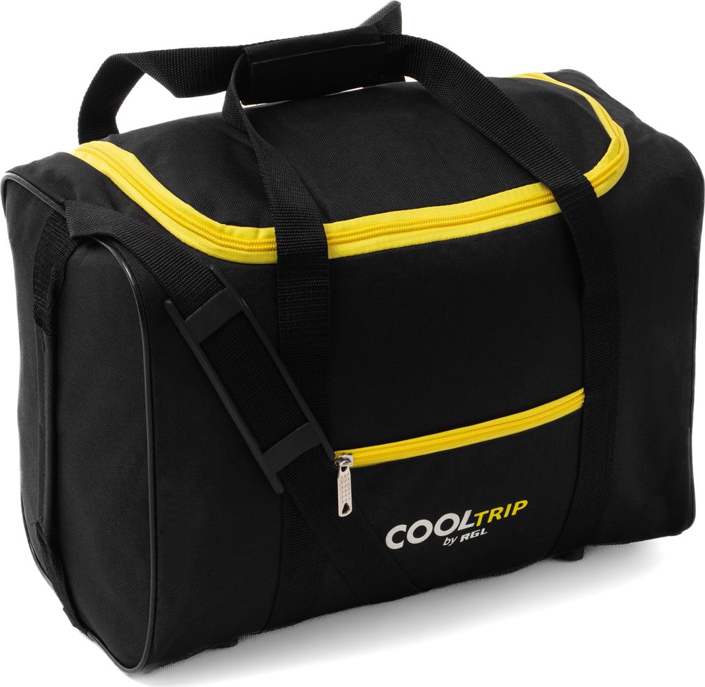 RGL 40B Flugzeugtasche Handgepäck Tasche Grösse: 40x20x25 Farbe: Schwarz-Gelb