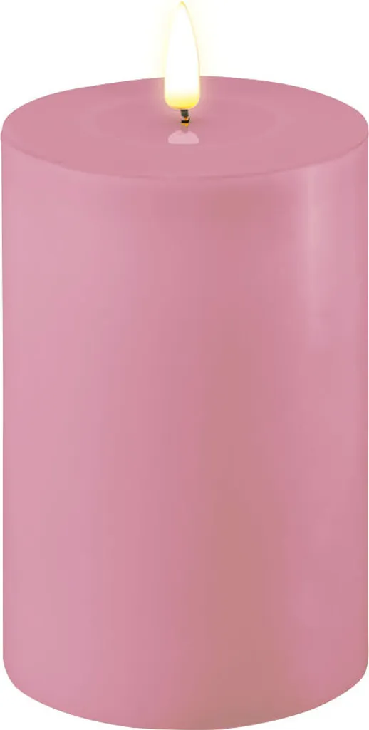 Candela LED Homeart Deluxe con funzione timer lavanda