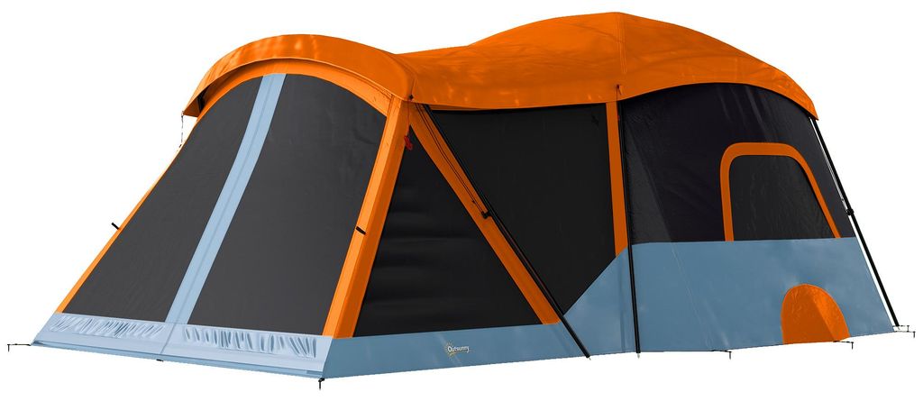 Outsunny tunnel tent, geschikt voor 4 personen, familie Productafbeelding 