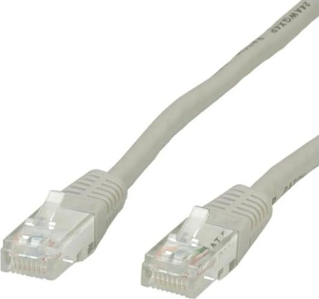 VALUE 21.99.0900 cavo di rete Grigio 0,5 m Cat6 U/UTP (UTP)