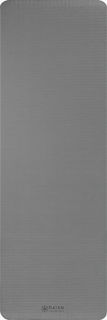 Gaiam Essentials Tapis de gymnastique 10mm gris pour fitness
