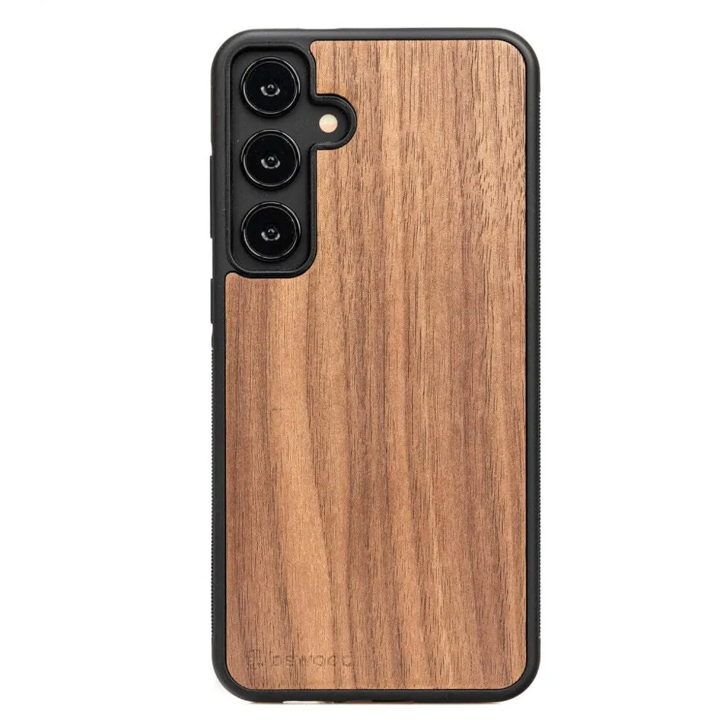 Bewood Cover Noce Americano per Samsung S24 Plus | Design Minimal