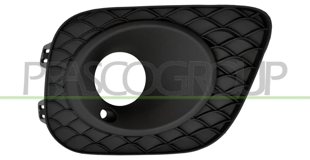 Grille aération pare-chocs pour Mercedes GLB X247 noir avec antibrouillards