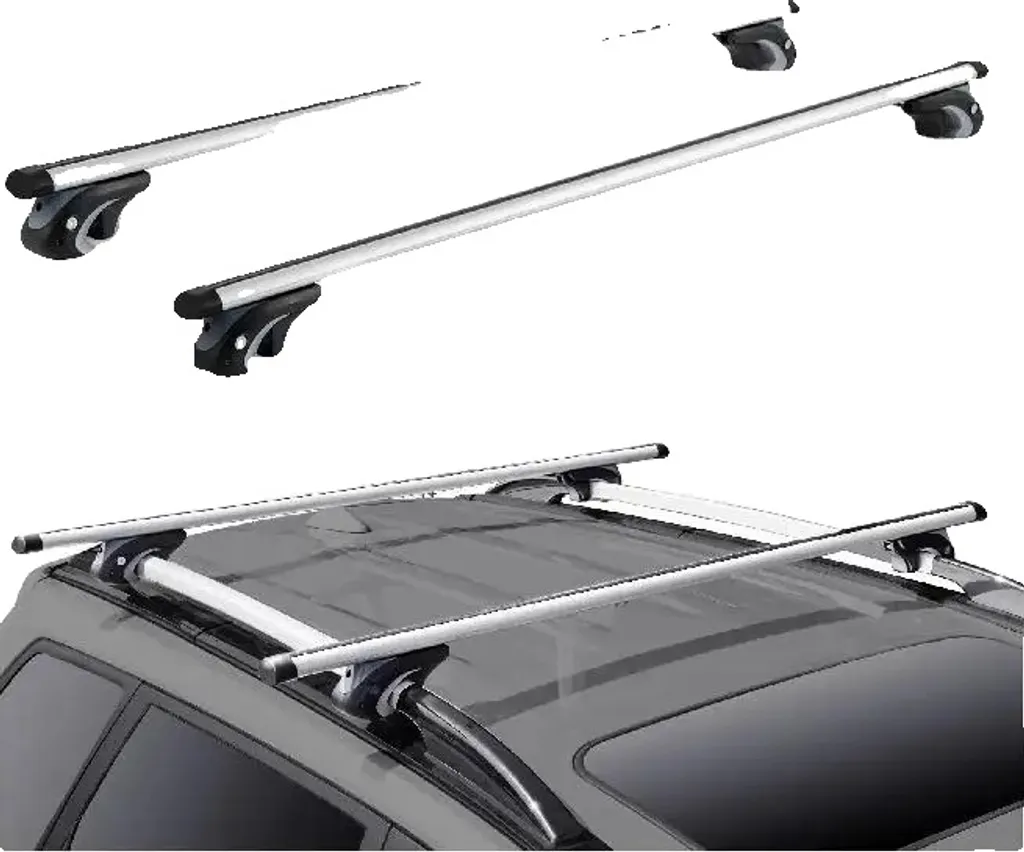 Barres de toit transversales pour vacances et sport, VEVOR Alu 90 kg