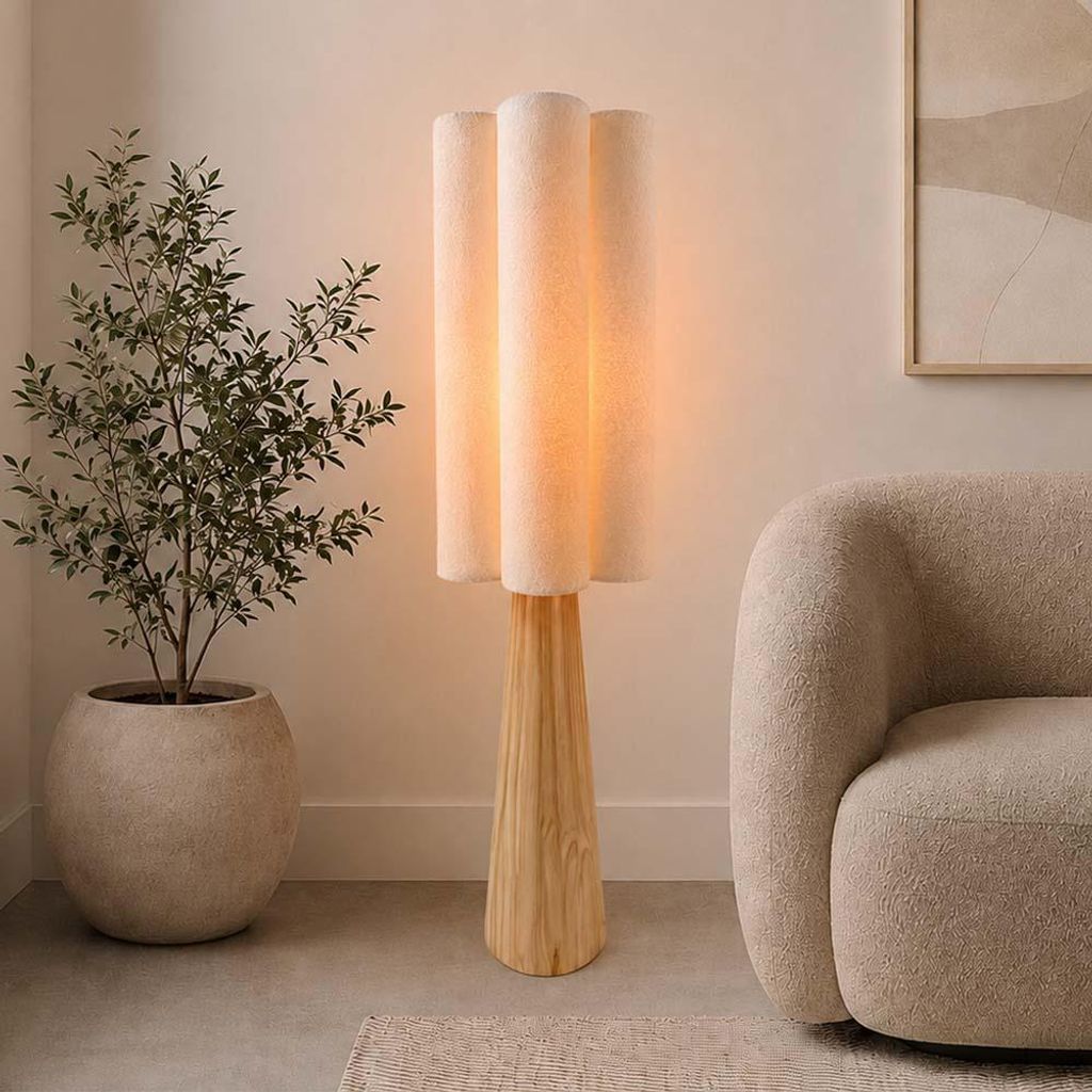 Lampe sur pied Milton & Oldbrook, modèle Bacau, couleur Image du produit 